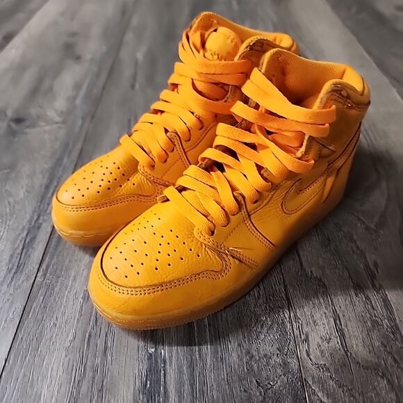 Air Jordan1 Retro High Gatorade Orange Peel Size 4Y GS AJ6000-880 - Picture 5 of 8